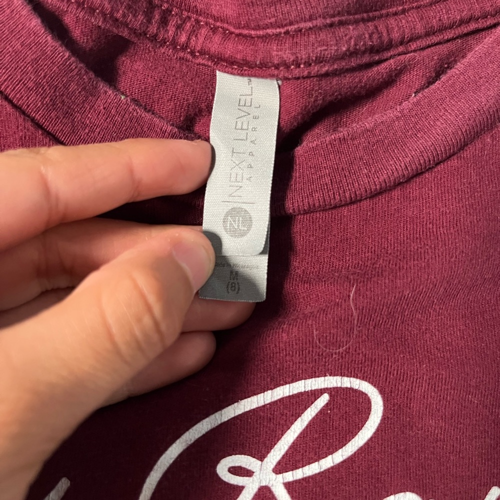 Maroon shirt for kids